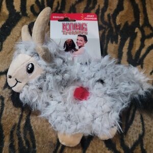 Kong Dog Goat Toy Trekkers Rattle And Squeak Sm/med Ea